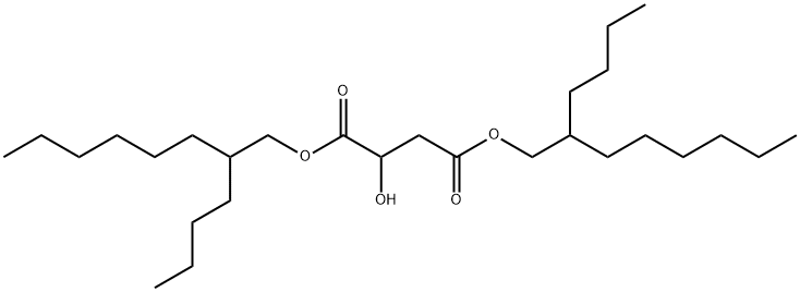 苹果酸二丁基辛酯 结构式