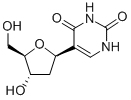 脱氧假尿苷 结构式