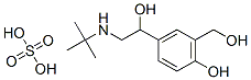 沙丁胺醇半硫酸盐 结构式