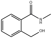 N-甲基-2-羟甲基-苯甲酰胺 结构式