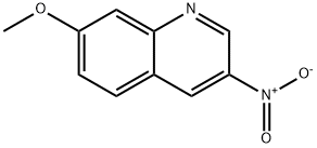 7-METHOXY-3-NITROQUINOLINE 结构式