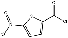 5-硝基噻吩-2-羰基氯 结构式