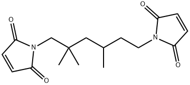 1,1'-(2,2,4-三甲基-1,6-己二基)双-1H-吡咯-2,5-二酮 结构式