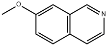 7-甲氧基异喹啉 结构式