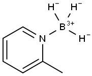 2-甲基吡啶硼烷 结构式
