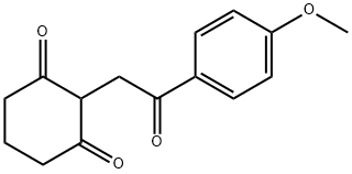 2-[2-(4-Methoxyphenyl)-2-oxoethyl]-1,3-cyclohexanedione 结构式