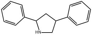 2,4-Diphenylpyrrolidine 结构式