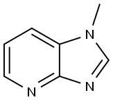 1-甲基-1H-咪唑并[4,5-B]吡啶 结构式