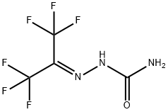 1,1,1,3,3,3-Hexafluoro-2-propanone semicarbazone 结构式