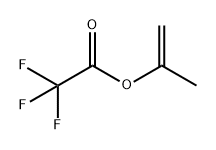 Trifluoroacetic acid 1-methylethenyl ester 结构式
