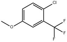 4-氯-3-三氟甲基苯甲醚 结构式