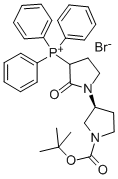 ((3'S)-1'-(tert-Butoxycarbonyl)-2-oxo-[1,3'-bipyrrolidin]-3-yl)triphenylphosphoniumbromide