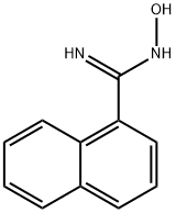 N'-羟基萘-1-羧酰亚胺酰胺 结构式