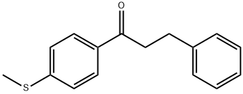 3-PHENYL-4'-THIOMETHYLPROPIOPHENONE 结构式