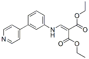 diethyl [[[3-(4-pyridyl)phenyl]amino]methylene]malonate 结构式