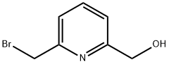6-溴甲基-2-吡啶甲醇 结构式