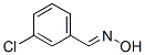 (E)-3-Chlorobenzaldehyde oxime 结构式