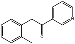 1-(PYRIDIN-3-YL)-2-O-TOLYLETHANONE 结构式