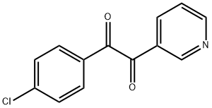 1-(4-CHLOROPHENYL)-2-(PYRIDIN-3-YL)ETHANE-1,2-DIONE 结构式