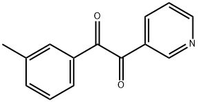 1-(PYRIDIN-3-YL)-2-M-TOLYLETHANE-1,2-DIONE 结构式