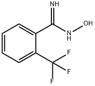 2-(TRIFLUOROMETHYL)BENZAMIDOXIME 结构式