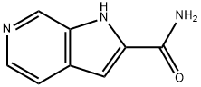 1H-Pyrrolo[2,3-c]pyridine-2-carboxamide(9CI) 结构式