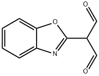 2-(2-苯并恶唑基)丙二醛 结构式