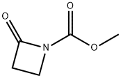 1-Azetidinecarboxylicacid,2-oxo-,methylester(9CI) 结构式