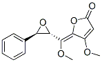 4-Methoxy-5-[(Z)-methoxy[(2S,3R)-3-phenyloxiranyl]methylene]-2(5H)-furanone 结构式