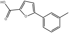 5-M-甲苯基-呋喃-2-酸 结构式