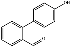 2-(4-羟基苯基)苯甲醛 结构式