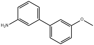 3-(3-甲氧基苯基)苯胺 结构式