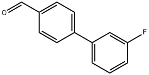 3'-氟联苯-4-甲醛 结构式