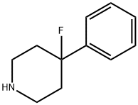 4-氟-4-苯基哌啶 结构式