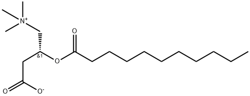undecanoylcarnitine 结构式