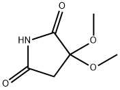 3,3-diMethoxy-2,5-Pyrrolidinedione 结构式