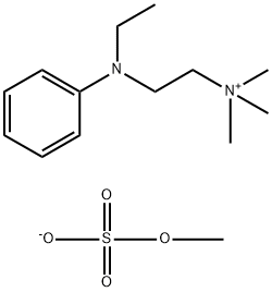 [2-(ethylphenylamino)ethyl]trimethylammonium methyl sulphate 结构式