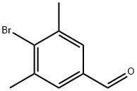 4-溴-3,5-二甲基苯甲醛 结构式