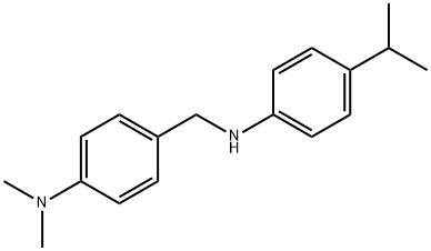 [(4-(DIMETHYLAMINO)PHENYL)METHYL](4-ISOPROPYLPHENYL)AMINE