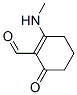 1-Cyclohexene-1-carboxaldehyde, 2-(methylamino)-6-oxo- (9CI) 结构式