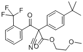 丁氟螨酯 结构式