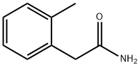 2-(2-甲基苯基)乙酰胺 结构式