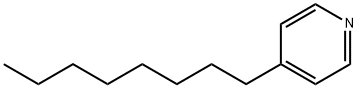 4-辛基吡啶 结构式