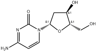 2'-脱氧-L-胞苷 结构式