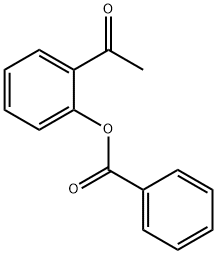 2-乙酰苯基苯甲酸酯 结构式