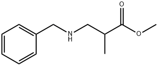 3-苄氨基-2-甲基丙酸乙酯 结构式