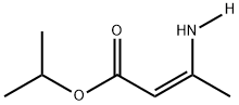 isopropyl 3-(amino-d)isocrotonate 结构式