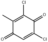 3,5-二氯-2-甲基-对苯醌 结构式