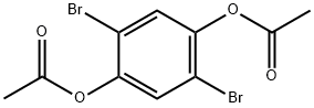 1,4-Diacetoxy-2,5-dibromobenzene 结构式