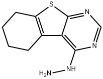 4-肼-5,6,7,8-四氢[1]苯并噻唑[2,3-D]嘧啶 结构式